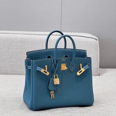 Hermes Birkin Bag togo Leather Royal Blue