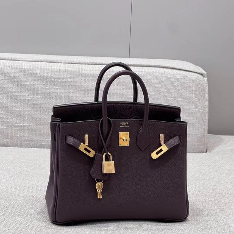 Hermes Birkin Bag togo Leather Chocolate