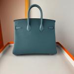Hermes Birkin Bag togo Leather Nile Crocodile Emerald Green