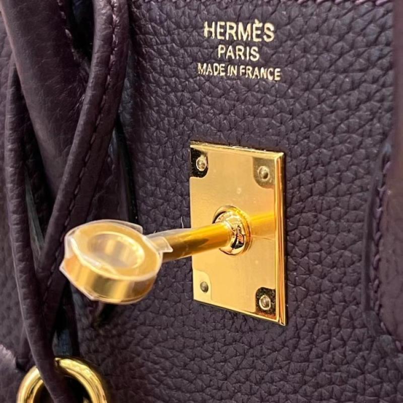 Hermes Birkin Bag togo Leather Chocolate