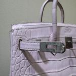 Hermes Birkin Nile Crocodile Leather Lavender