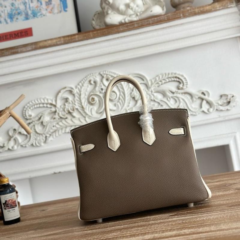 Hermes Birkin Bag togo Leather Chocolate Brown