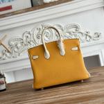 Hermes Birkin Bag togo Leather Mustard Yellow