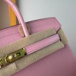 Hermes Birkin Bag togo Leather Nile Crocodile Pink