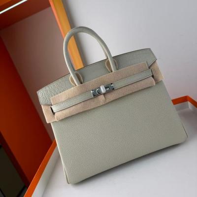 Hermes Birkin Bag togo Leather Nile crocodile Light Pastel Grey