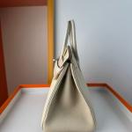 Hermes Birkin Bag togo Leather Nile Crocodile Off-White Cream