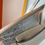 Hermes Birkin Bag togo Leather Nile Crocodile Cream