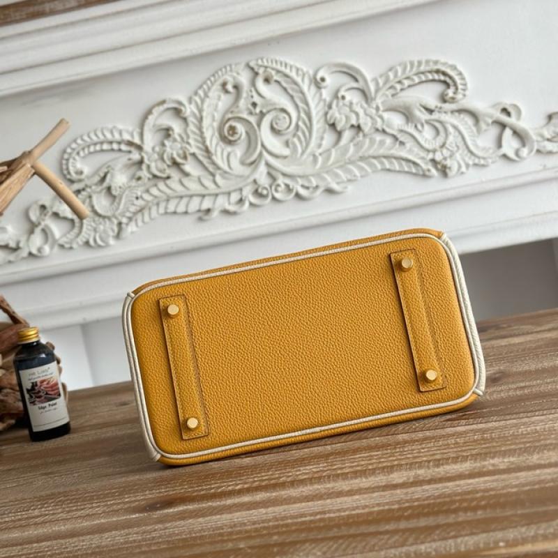Hermes Birkin Bag togo Leather Mustard Yellow
