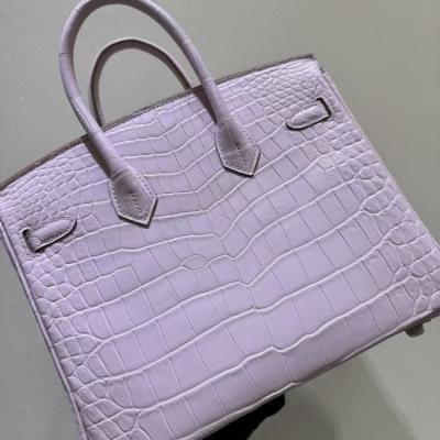 Hermes Birkin Nile Crocodile Leather Lavender