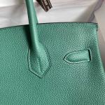 Hermes Birkin Togo Leather Bag Green