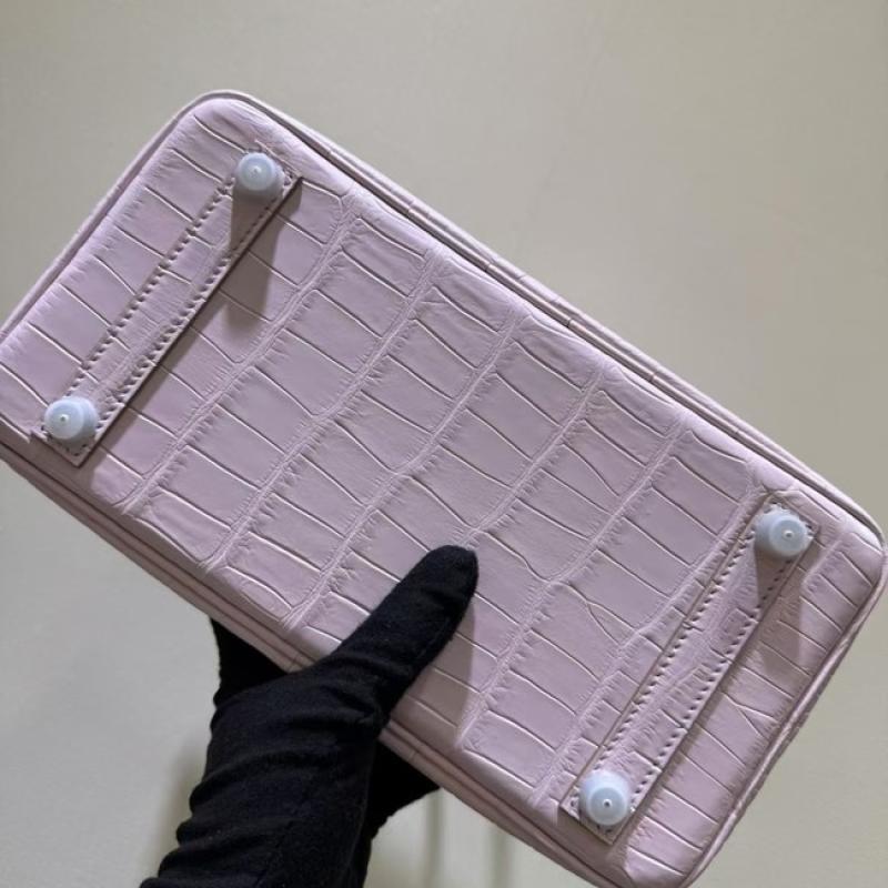 Hermes Birkin Nile Crocodile Leather Lavender