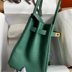 Hermes Birkin Togo Leather Bag Green
