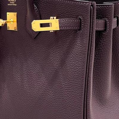 Hermes Birkin Bag togo Leather Chocolate