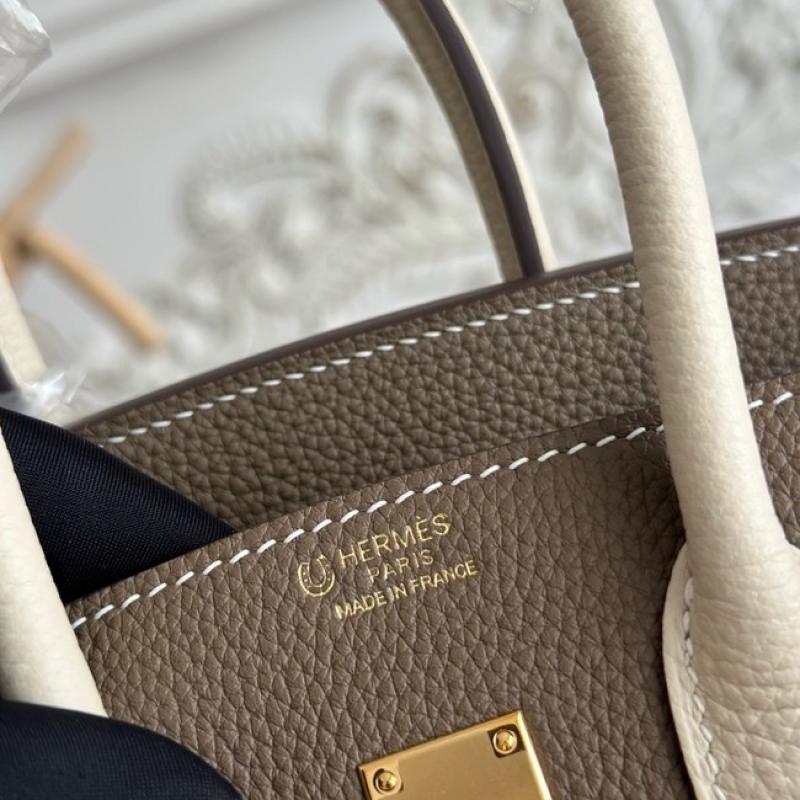 Hermes Birkin Bag togo Leather Chocolate Brown